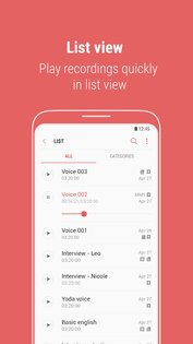 Samsung Voice Recorder 21.5.42.06. Скриншот 2