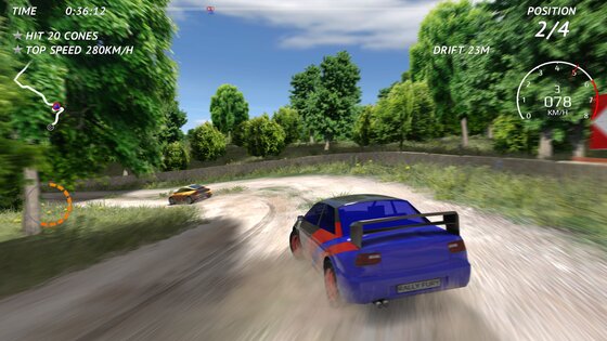 Rally Fury 1.118. Скриншот 3