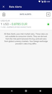 Xe Currency – конвертер валют 7.18.2. Скриншот 4