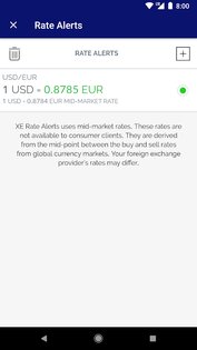 Xe Currency – конвертер валют 7.25.4. Скриншот 5