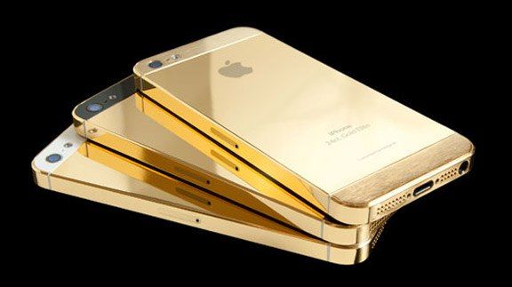 Apple может выпустить золотой iPhone 5S