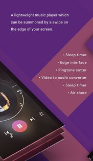 S20 Edge Music Player 1.3. Скриншот 2