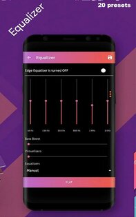 S20 Edge Music Player 1.3. Скриншот 11