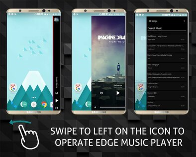 S20 Edge Music Player 1.3. Скриншот 12