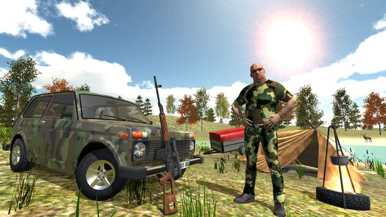 Hunting Simulator 4x4 1.34. Скриншот 2