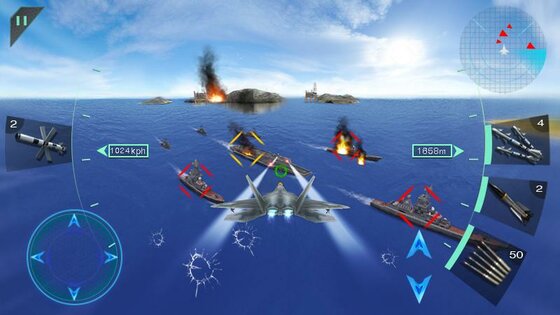 Sky Fighters 3D 2.6. Скриншот 5