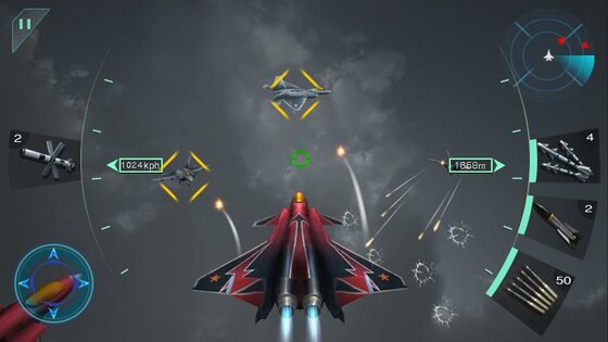 sky fighters мод много денег