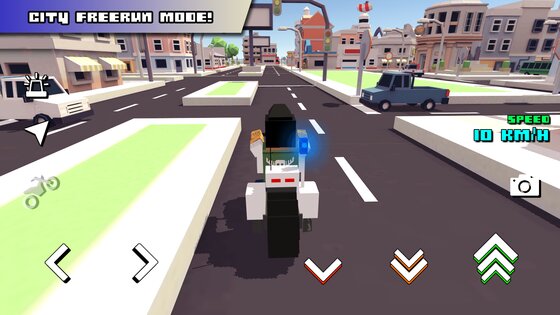 Blocky Moto Racing 1.46. Скриншот 5