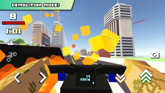 Blocky Moto Racing 1.47. Скриншот 6