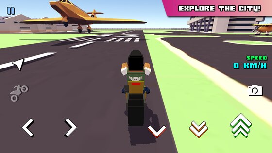 Blocky Moto Racing 1.46. Скриншот 8