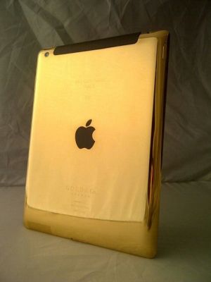 Для любителей эксклюзива - первый золотой iPad 3