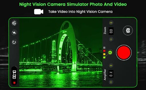 Night Vision Camera Simulator Photo and Video 1.0. Скриншот 6
