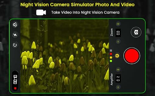 Night Vision Camera Simulator Photo and Video 1.0. Скриншот 8
