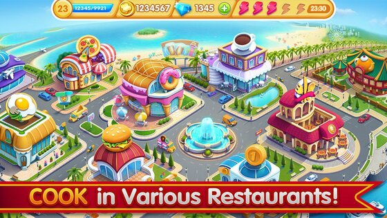 Cooking City 3.65.1.5086. Скриншот 4