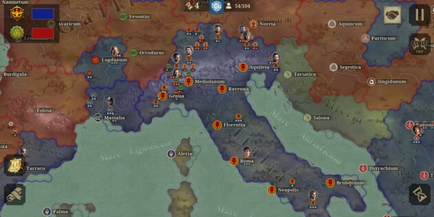 Great Conqueror: Rome 2.9.0. Скриншот 5