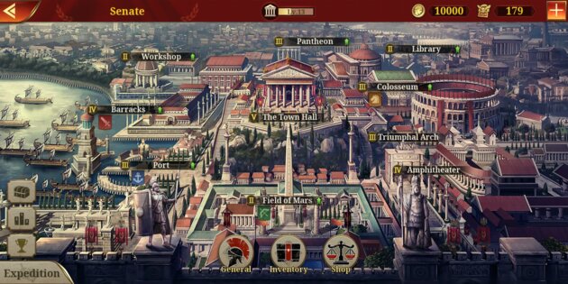 Great Conqueror: Rome 2.9.0. Скриншот 8