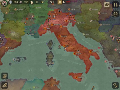 Great Conqueror: Rome 2.9.0. Скриншот 10