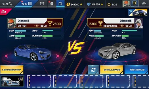Street Racing HD 6.5.3. Скриншот 4