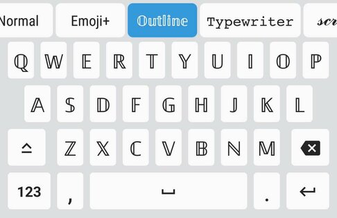 Fonts Keyboard 5.0.75.51747. Скриншот 3