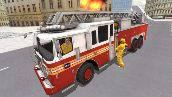 Fire Truck Driving Simulator 1.44. Скриншот 6