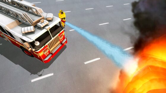 Fire Truck Driving Simulator 1.44. Скриншот 7