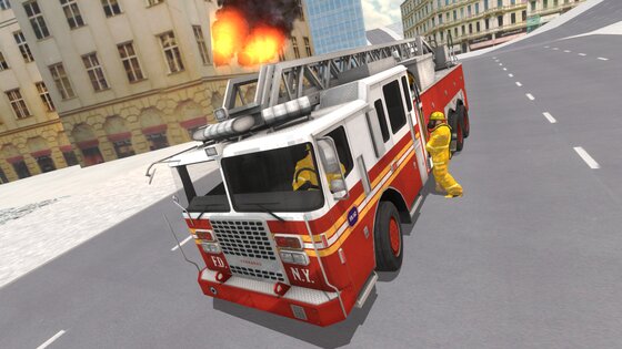 Fire Truck Driving Simulator 1.48. Скриншот 13