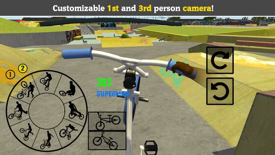 BMX FE3D 2 1.56. Скриншот 3