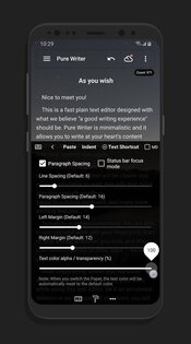 Pure Writer 26.1.8. Скриншот 6