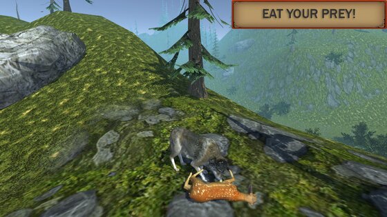 Wolf Simulator Evolution 1.0.5.2. Скриншот 4