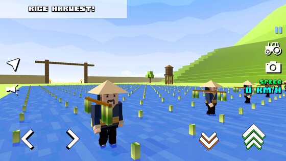 Blocky Farm Racing 1.56. Скриншот 23