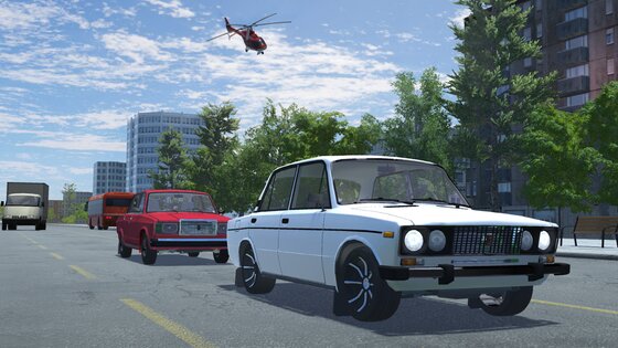 russian car lada 3d android 8