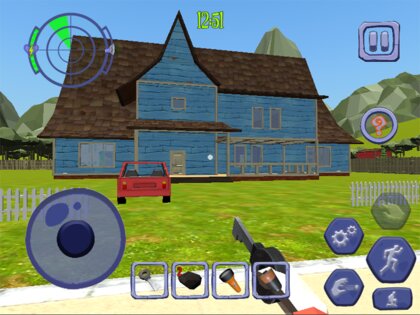 Scary Clown Sponge Vader Neighbor. Escape 1.21. Скриншот 9
