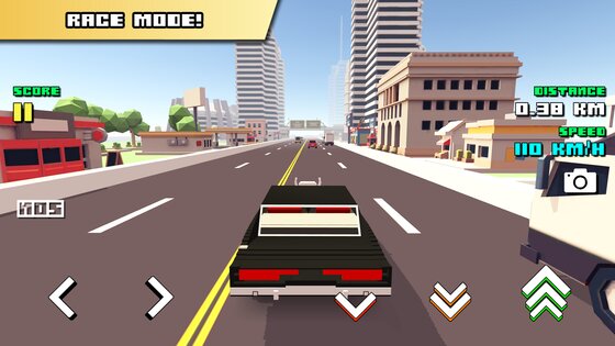 Blocky Car Racer 1.44. Скриншот 2