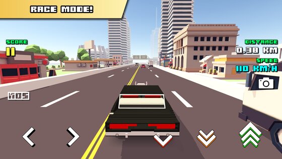 Blocky Car Racer 1.45. Скриншот 2