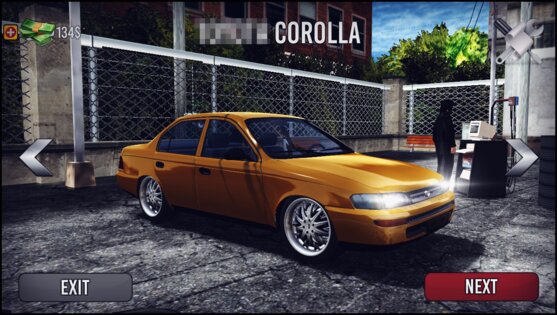 Corolla Drift and Driving Simulator 4.1. Скриншот 1