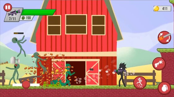 Stick vs Zombies 1.5.58. Скриншот 2