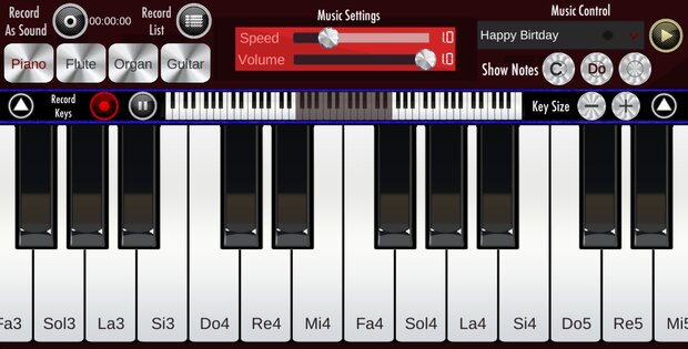 Real Piano 1.24. Скриншот 8