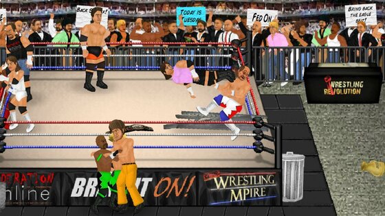 Wrestling Revolution 2.130.32. Скриншот 8