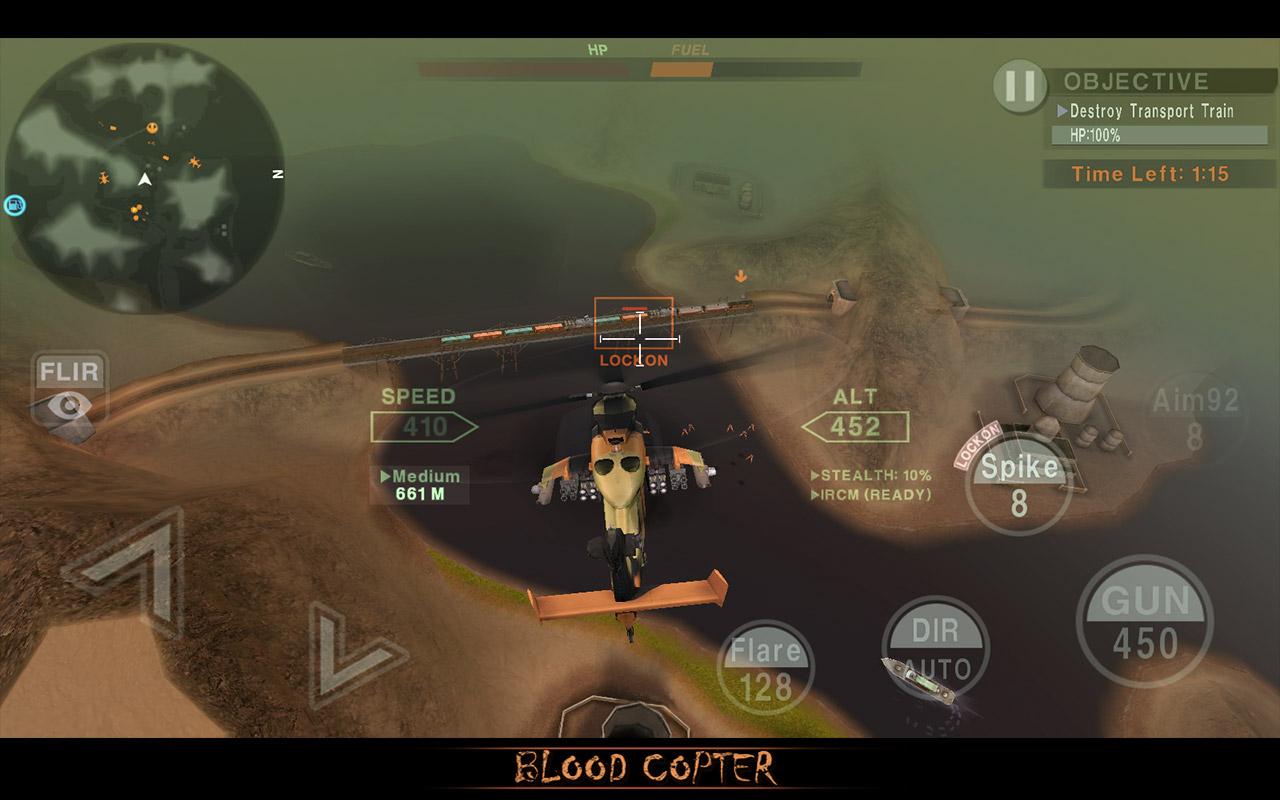 Скачать Blood Copter 0.2.6 для Android