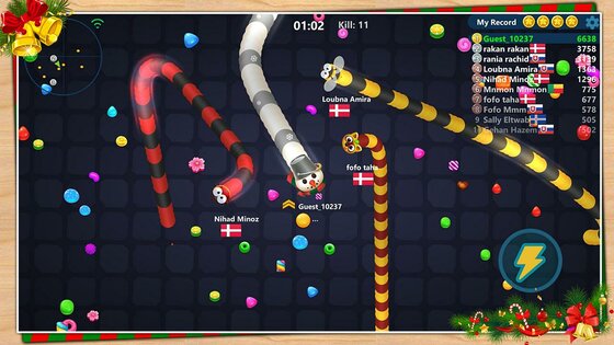 Snake Candy.io 3993.3.8.0. Скриншот 4