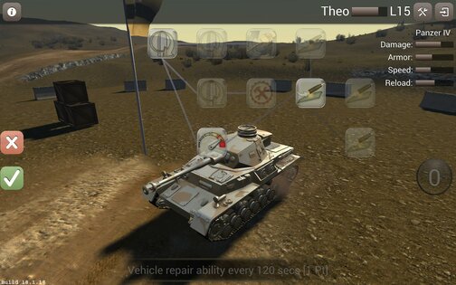 Archaic: Tank Warfare 7.01. Скриншот 11