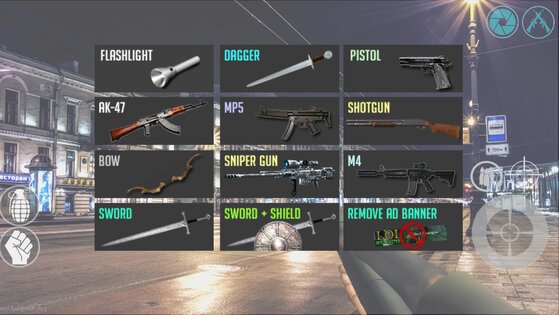 gun camera 3d simulator мод много денег