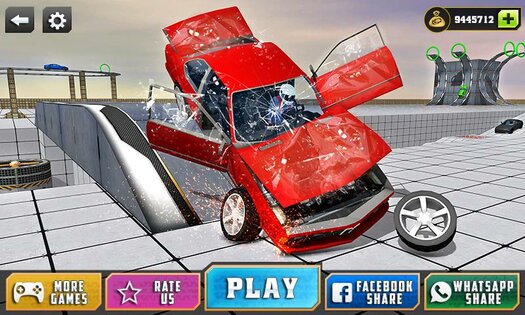 Derby Car Crash Stunts 2.3. Скриншот 1