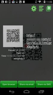QR сканер штрих-кода 1.3.11. Скриншот 3