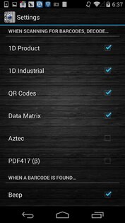 QR сканер штрих-кода 1.3.17. Скриншот 4