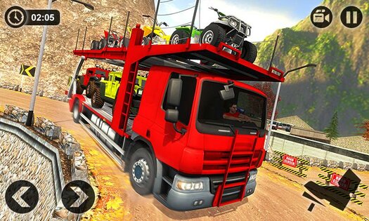 vehicle transporter trailer truck android 8