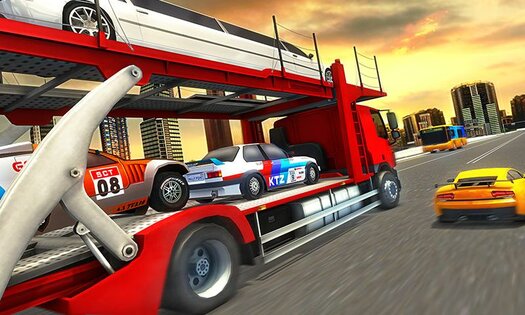 vehicle transporter trailer truck android 9