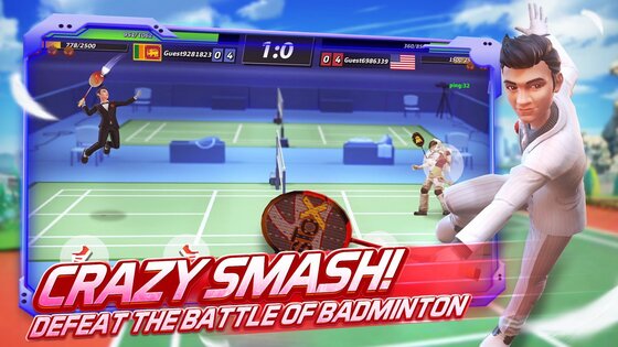 Badminton Blitz 1.18.3.11. Скриншот 3