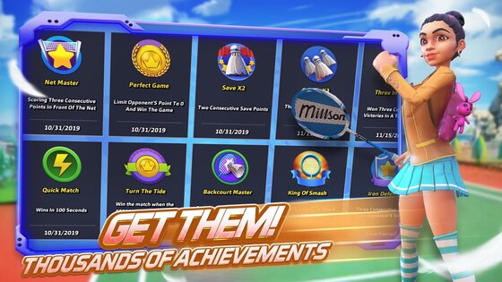 Badminton Blitz 1.18.3.11. Скриншот 7