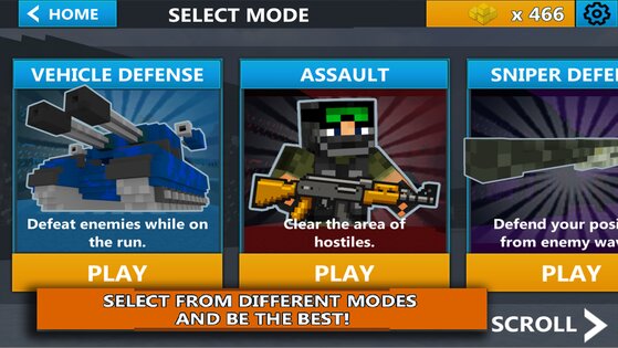 Cube Wars Battle Survival 1.83. Скриншот 2